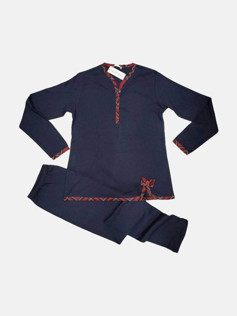 Pigiama Lungo Donna I2153 Fida - evabiancheria